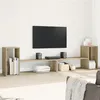Image de vidaXL Meubles TV 2 pcs chêne sonoma 100x30x50 cm bois d'ingénierie, support TV, meuble multimédia, centre de divertissement, buffet TV, meuble hifi