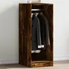 Image de Garde robe chêne fumé 48x41x102 cm bois d ingénierie