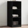 Image de Garde robe noir 48x41x102 cm bois d ingénierie