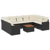 Image de Salon de jardin modulable GENERIQUE 10 pieces 9 personnes 62 x 62 x 69 cm resine tressee