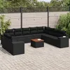 Image de vidaXL Salon de Jardin avec Coussins 14 pcs, Canapés de Terrasse, Ensemble de Meubles de Patio, Mobilier d'Extérieur, 3257172