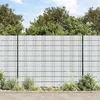 Image de vidaXL Brises-vues de jardin 10 pcs gris clair 252,5x19 cm PVC, écran de jardin, écran de balcon, écran d'intimité 4005544