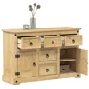 Image de Buffet Corona 112x40x75 cm bois massif de pin