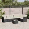 Image de vidaXL Salon de Jardin avec Coussins 8 pcs, Canapés avec Pieds Réglables, Ensemble de Meubles d'Extérieur Patio Terrasse, 3249585