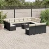 Image de vidaXL Salon de Jardin avec Coussins 12 pcs, Canapés de Terrasse, Ensemble de Meubles de Patio, Mobilier d'Extérieur, Gris 3260219