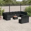 Image de Salon de jardin modulable GENERIQUE resine tressee 12 pieces beige 62 x 62 x 69 cm 11 personnes
