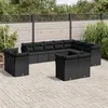 Image de vidaXL Salon de Jardin avec Coussins 12 pcs, Canapés de Terrasse, Ensemble de Meubles d'Extérieur Patio, Moderne, Beige 3218468