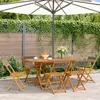 Image de Chaises de jardin pliables lot de 6 gris bois d acacia massif