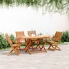 Image de Salon de jardin GENERIQUE bois massif marron 4 pieces 57 x 66 x 95 cm