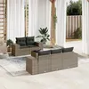 Image de Salon de jardin modulable GENERIQUE 5 personnes resine tressee 62 x 55 x 69 cm 6 pieces