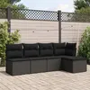Image de Salon de jardin modulable GENERIQUE resine tressee 5 pieces 62 x 62 x 69 cm 5 personnes