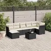 Image de Salon de jardin - vidaXL - 8 pcs - Résine tressée - Coussins amovibles - Design modulaire