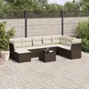 Image de Salon de jardin modulable GENERIQUE resine tressee 8 personnes 55 x 62 x 69 cm 9 pieces
