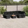 Image de Salon de jardin modulable vidaxl 13 pieces beige 12 personnes 55 x 62 x 69 cm resine tressee
