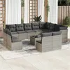 Image de vidaXL Bois de Pin Massif Salon de Jardin 10 pcs avec Coussins Mobilier de Patio Meubles d'Extérieur Mobilier de Jardin 3096999