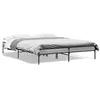 Image de vidaXL Bedframe bewerkt hout metaal grijs sonoma eiken 140x200 cm845019