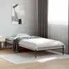 Image de vidaXL Bedframe bewerkt hout en metaal grijs sonoma eiken 100x200 cm845029