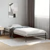 Image de vidaXL Bedframe bewerkt hout en metaal grijs sonoma eiken 90x200 cm845034