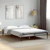 Image de vidaXL Bedframe bewerkt hout metaal grijs sonoma eiken 120x190 cm845049
