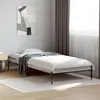 Image de vidaXL Cadre de lit sonoma gris 90x190 cm bois d'ingénierie et métal, lit, lit d'invités, lit simple, meuble de chambre à 845054