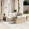 Image de Salon de jardin modulable VIDAXL 11 pieces resine tressee 62 x 65.5 x 69 cm