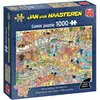Image de Jumbo Jan van Haasteren - Heiss und Heillos (1000 pièces)