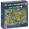 Image de Jumbo Puzzle Le jardin de légumes (1000 pièces)