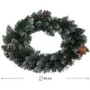 Image de Home&Styling, Couronne décorative, Couronne de Noël avec pommes de pin, Ø 40 cm
