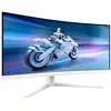 Image de Moniteur 34 pouces 34M2C5501A Incurvé VA 180Hz HDMIx2 DP HAS Ambiglow blanc