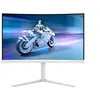 Image de Philips Evnia 5000 32M2C5501 - Écran LED - jeux - incurvé - 32" (31.5" visualisable) - 2560 x 1440 QHD @ 180 Hz - Fast VA - 3500:1 - HDR10 - 0.5 ms - 2xHDMI, DisplayPort - blanc