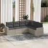 Image de Salon de jardin modulable GENERIQUE resine tressee 6 personnes 62 x 62 x 69 cm 6 pieces