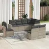 Image de Salon de jardin modulable GENERIQUE resine tressee 8 pieces 62 x 62 x 69 cm 8 personnes