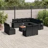 Image de vidaXL Ensemble à Manger de Jardin avec Coussins 15 pcs, Table et Chaises à Dossier Rabattable, Meubles d'Extérieur Patio 3211774