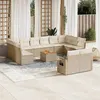 Image de Salon de jardin modulable vidaxl polyethylene 13 pieces