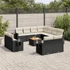 Image de vidaXL Salon de Jardin avec Coussins 4 pcs, Canapés avec Pieds Réglables, Ensemble de Meubles d'Extérieur Patio Terrasse, 3253414