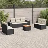 Image de vidaXL Salon de Jardin avec Coussins 8 pcs, Canapés et Table de Terrasse, Ensemble de Meubles d'Extérieur Patio, Moderne, 3257729