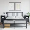 Image de vidaXL Tables de Chevet 2 pcs, Armoires de Lit avec Porte, Tables de Nuit avec Compartiment, Armoires de Nuit Chambre, 843071