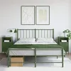Image de vidaXL Tables de Chevet 2 pcs, Armoires de Lit avec Porte, Tables de Nuit avec Compartiment, Armoires de Nuit Chambre, Vert 843075