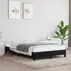 Image de Cadre de lit sans matelas noir 120x190 cm tissu