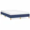 Image de vidaXL Bedframe zonder matras 120x190 cm stof blauw3269618
