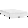 Image de vidaXL Bedframe zonder matras 120x190 cm kunstleer wit3269620