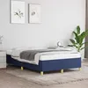 Image de vidaXL Cadre de lit sans matelas bleu 120x190 cm tissu 3269644