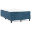 Image de vidaXL Sommier à Lattes de Lit avec Matelas, Lit Rembourré, Lit Double, Lit Adulte de Chambre à Coucher Intérieur, Moderne, 3269707
