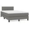 Image de vidaXL Sommier à Lattes de Lit avec Matelas, Lit Rembourré, Lit Double, Lit Adulte de Chambre à Coucher Intérieur, Moderne, 3269724
