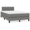 Image de vidaXL Sommier à Lattes de Lit avec Matelas, Lit Rembourré, Lit Double, Lit Adulte de Chambre à Coucher Intérieur, Moderne, 3269731