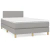 Image de vidaXL Sommier à Lattes de Lit avec Matelas, Lit Rembourré, Lit Double, Lit Adulte de Chambre à Coucher Intérieur, Moderne, 3269758