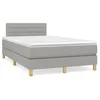 Image de vidaXL Sommier à Lattes de Lit avec Matelas, Lit Rembourré, Lit Double, Lit Adulte de Chambre à Coucher Intérieur, Moderne, 3269779