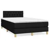 Image de vidaXL Sommier à Lattes de Lit avec Matelas, Lit Rembourré, Lit Double, Lit Adulte de Chambre à Coucher Intérieur, Moderne, 3269795