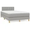Image de vidaXL Sommier à Lattes de Lit avec Matelas, Lit Rembourré, Lit Double, Lit Adulte de Chambre à Coucher Intérieur, Moderne, 3269800
