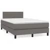 Image de vidaXL Sommier à Lattes de Lit avec Matelas, Lit Rembourré, Lit Double, Lit Adulte de Chambre à Coucher Intérieur, Moderne, 3269811